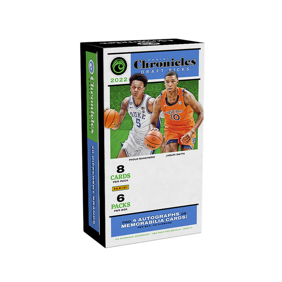 2022 Panini Chronicles Draft Pick Basketball Hobby Box