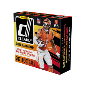 2021 Panini Donruss Clearly Football Hobby Box