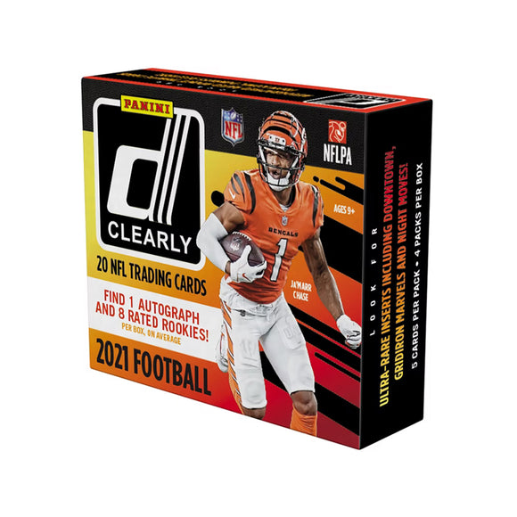 2021 Panini Donruss Clearly Football Hobby Box