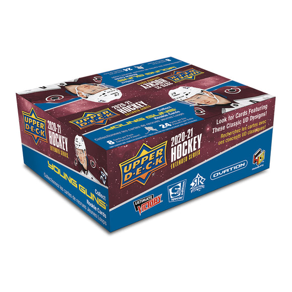 2020/21 Upper Deck Extended Series Retail 20 Box Case