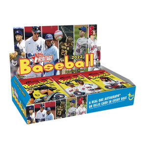 2022 Topps Heritage Baseball Hobby Box