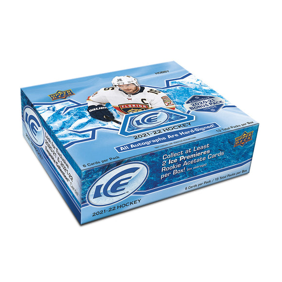 2021/22 Upper Deck ICE Hockey Hobby 12 Box Inner Case