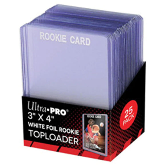 35pt Ultra Pro Rookie Toploads (White)