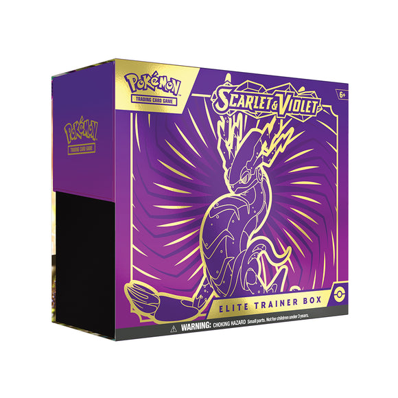 Pokemon Scarlet & Violet Elite Trainer Box: Violet