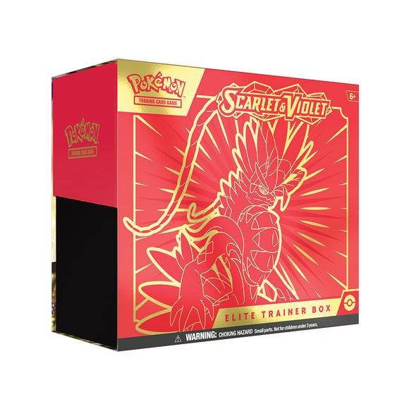 Pokemon Scarlet & Violet Elite Trainer Box: Scarlet