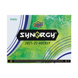 2021/22 UD Synergy Hockey Hobby 16 Box Case