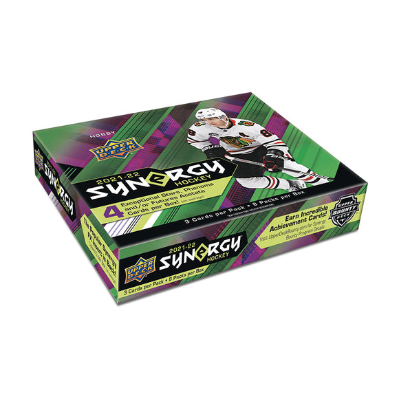 2021/22 UD Synergy Hockey Hobby Box