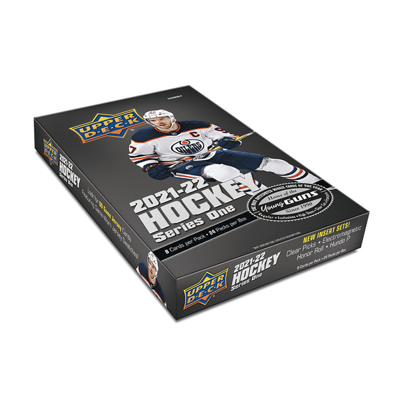 2021/22 Upper Deck Series 1 Hockey Hobby Box