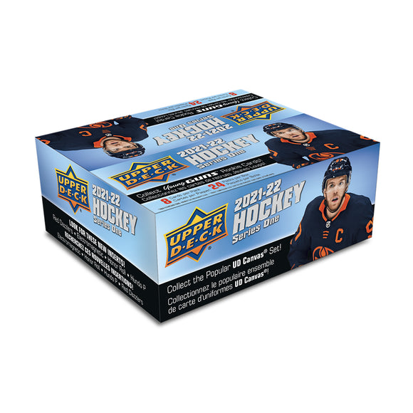 2021/22 Upper Deck Series 1 Hockey Retail Box