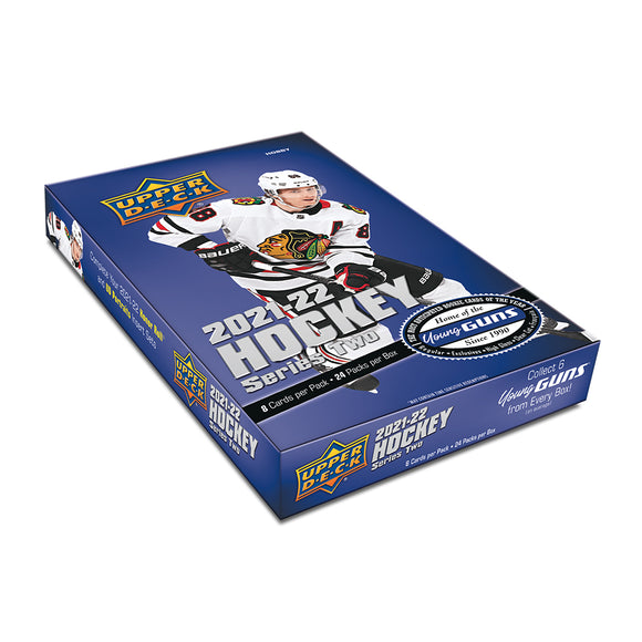 2021/22 Upper Deck Series 2 Hockey Hobby Box