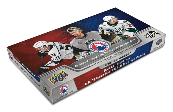 2021/22 Upper Deck AHL Hockey Hobby Box